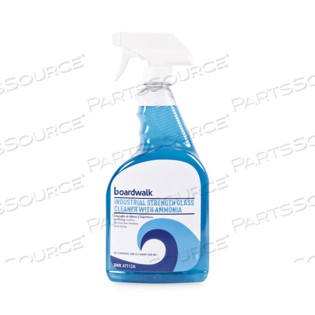 OEM#: 585600-12ESSNINDUSTRIAL STRENGTH ОЧИСТИТЕЛЬ ДЛЯ СТЕКОЛ С АММИАКОМ, 32 УНЦИИ, РАСПЫЛИТЕЛЬНЫЙ ФЛАКОН, 12 ШТУК В КОРОБКЕ от Boardwalk