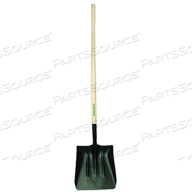 OEM#: 54246Стальная угольная лопата, лезвие 14,5 Дюймов X 11,5 Дюймов Ширина, 48 Дюймов прямая деревянная ручка от Razor-Back