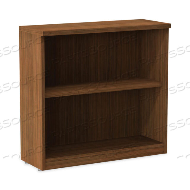 OEM#: ALEVA633032КНИЖНЫЙ ШКАФ WAALERA VALENCIA SERIES, ДВЕ ПОЛКИ, 31,75 Ш X 14 Г X 29,5 В, СОВРЕМЕННЫЙ ОРЕХ от Alera