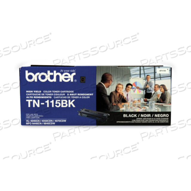 Заменяет тонер-картридж Brother TN115BK, ЗАМЕНА ДЛЯ BROTHER DCP-9040, BROTHER DCP-9040CN, BROTHER DCP-9045CDN, BROTHER HL-4040, BROTHER HL-4040CDN, BROTHER HL-404