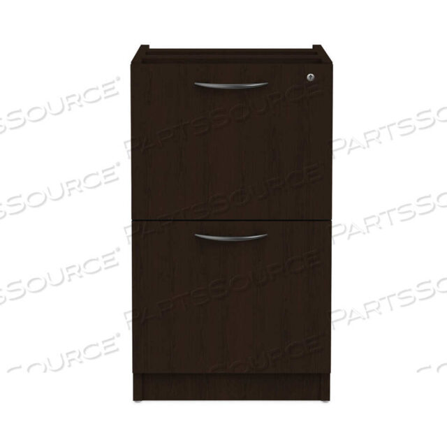 OEM#: ALEVA542822ESALERA VALENCIA SERIES FULL PEDESTAL FILE, ЛЕВЫЙ ИЛИ ПРАВЫЙ, 2 ЯЩИКА ДЛЯ ПАПОК ФОРМАТА LEGAL/LETTER, ESPRESSO, 15,63 X 20,5 X 28,5 от Alera
