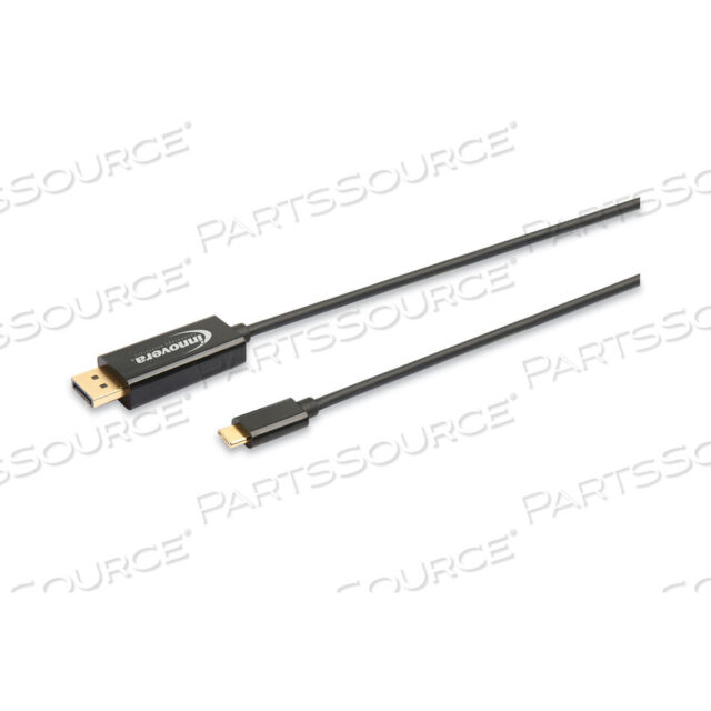 OEM#: IVR50020USB TYPE-C TO DISPLAYPORT АДАПТЕР, 6 ФУТОВ, ЧЕРНЫЙ от Innovera