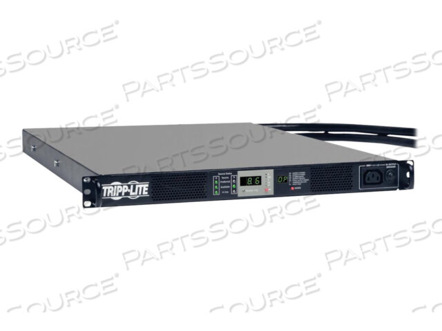 PDU 3-ФАЗНЫЙ МОНИТОРИНГ/ATS 208 В 8,6 КВТ 2 ШНУРА L15-30P 10 ФУТОВ 1U RM