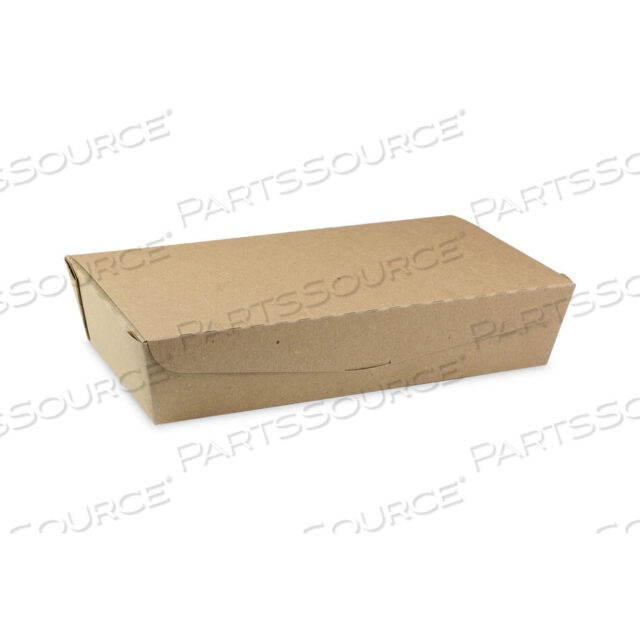 OEM#: NOB02KECEARTHCHOICE ONEBOX БУМАЖНАЯ КОРОБКА, 55 УНЦИЙ, 9 X 4,85 X 2, КРАФТ, 100/КОРОБКА от Pactiv