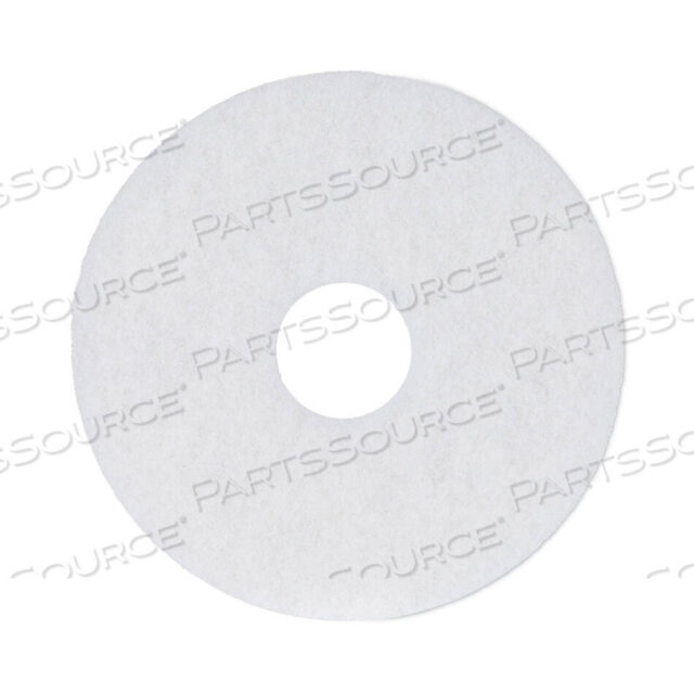 OEM#: BWK4013WHIPOLISHING FLOOR PADS, 13 ДИАМЕТР, БЕЛЫЙ, 5/КОРОБКА от Boardwalk