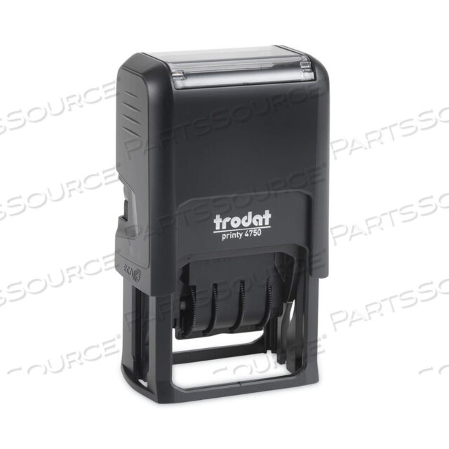OEM#: E4756PRINTY ECONOMY 5-IN-1 ДАТА-ШТАМП, САМОКРАШАЮЩИЙСЯ, 1,63 X 1, СИНИЙ/КРАСНЫЙ от Trodat