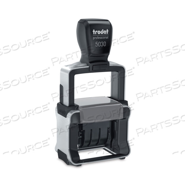 OEM#: T5030ПРОФЕССИОНАЛЬНЫЙ ДАТА-ШТАМП, САМОКРАШАЮЩИЙСЯ, 1,63 X 0,38, ЧЕРНЫЙ от Trodat