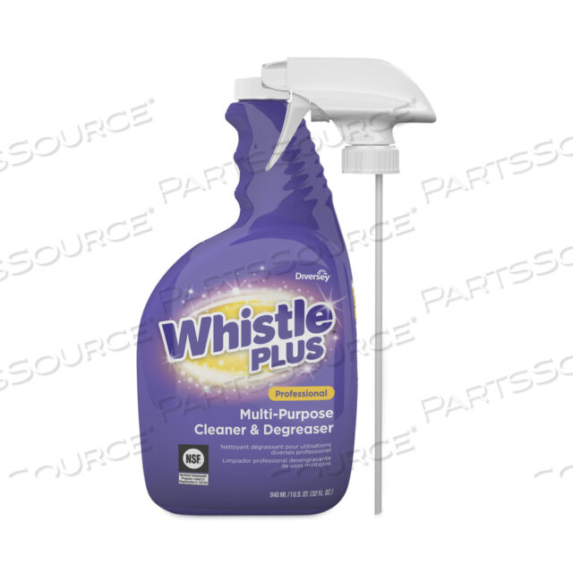 WHISTLE PLUS PROFESSIONAL МНОГОЦЕЛЕВОЕ ОЧИСТИТЕЛЬ И ОБЕЗЖИРИВАТЕЛЬ, ЦИТРУСОВЫЙ, 32 УНЦИИ