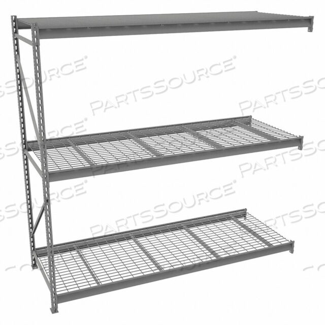 OEM#: 6940BULK RACK ADD-ON 96 H 96 W 36 D GRAY by Tennsco Corp.