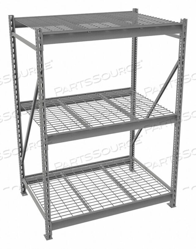 OEM#: 6940BULK RACK STARTER 72 H 48 W 36 D GRAY by Tennsco Corp.