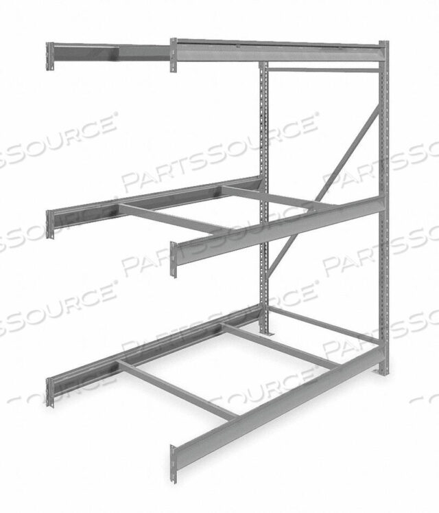 OEM#: 6940BULK RACK ADD-ON 72 H 60 W 36 D GRAY by Tennsco Corp.