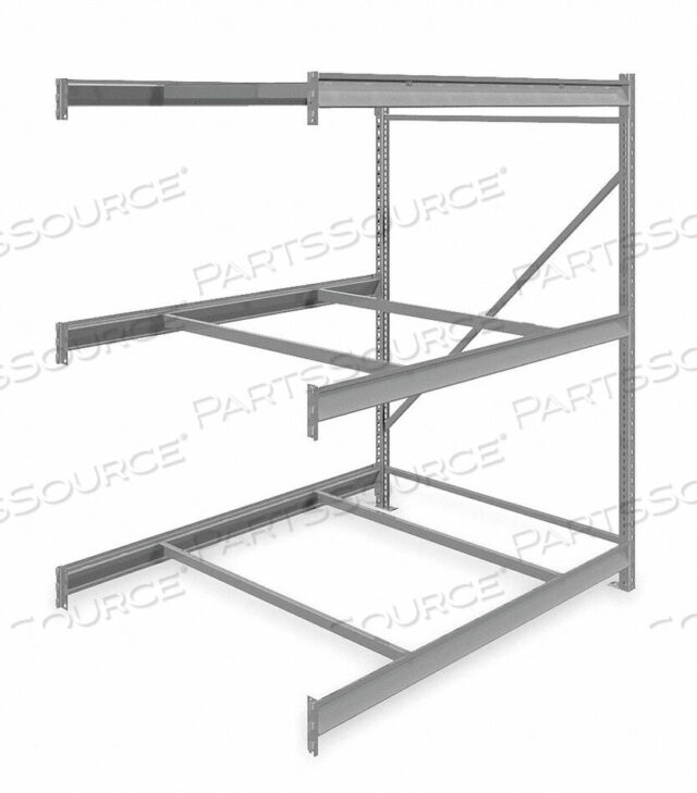 OEM#: 6940BULK RACK ADD-ON 72 H 60 W 48 D GRAY by Tennsco Corp.
