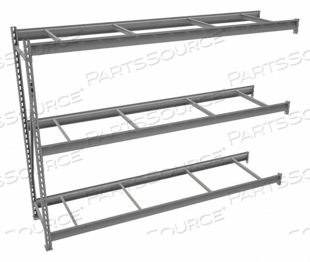 OEM#: 6940BULK RACK ADD-ON 72 H 96 W 24 D GRAY by Tennsco Corp.