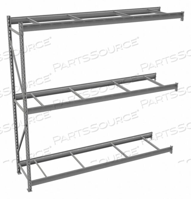 OEM#: 6940BULK RACK ADD-ON 96 H 96 W 24 D GRAY by Tennsco Corp.