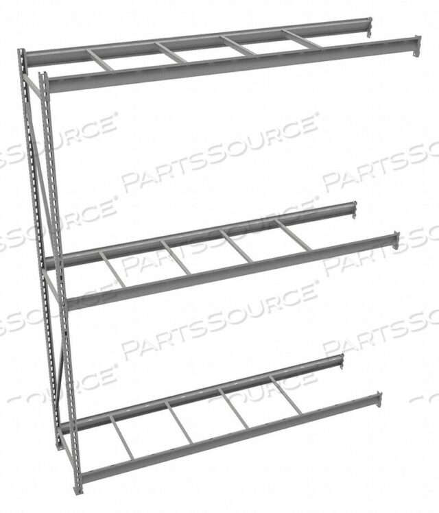 OEM#: 6940BULK RACK ADD-ON 120 H 96 W 24 D GRAY by Tennsco Corp.