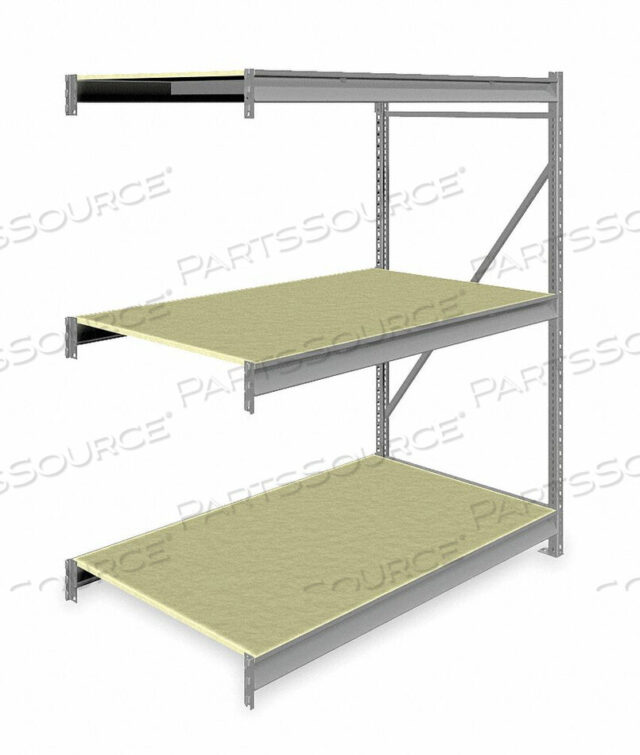 OEM#: 6940BULK RACK ADD-ON 72 H 60 W 36 D GRAY by Tennsco Corp.