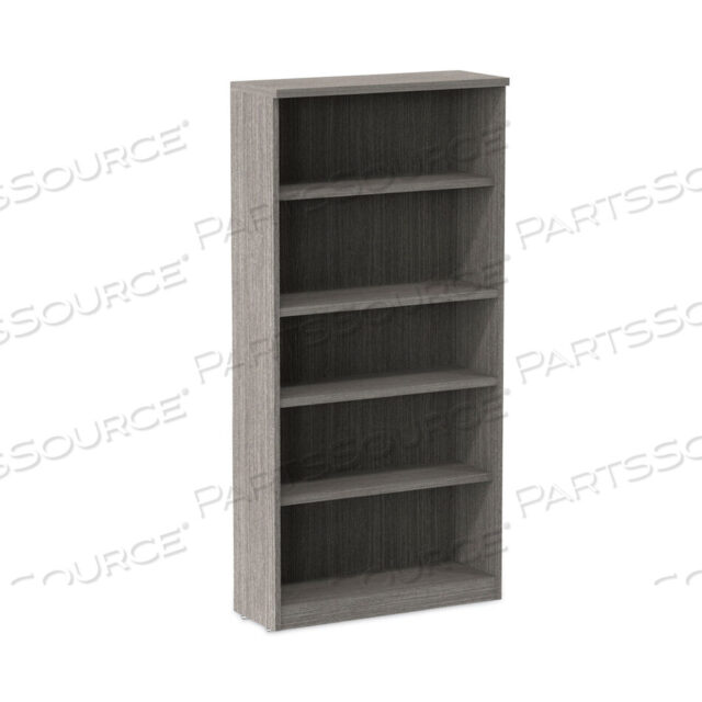 OEM#: ALEVA636632КНИЖНЫЙ ШКАФ GYALERA VALENCIA SERIES, ПЯТЬ ПОЛОК, 31,75 Ш X 14 Г X 64,75 В, СЕРЫЙ от Alera