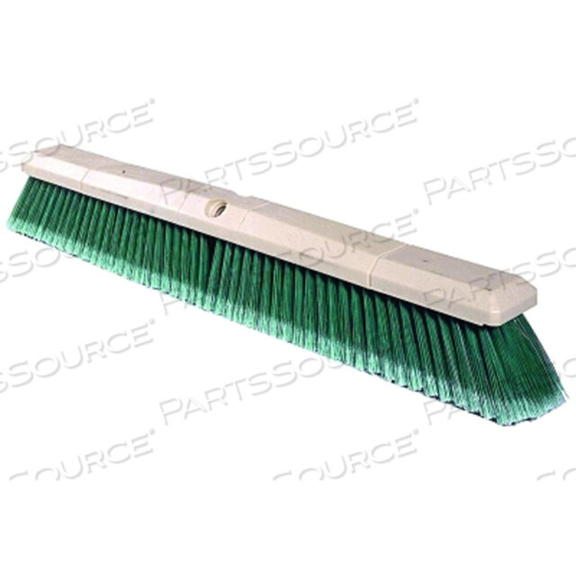 OEM#: 42164ЩЕТКА ДЛЯ ПОЛА PERMA-SWEEP, 24-ДЮЙМОВЫЙ ПЕНОБЛОК, 3-ДЮЙМОВАЯ ОТДЕЛКА L, ЗЕЛЕНЫЙ ПОЛИСТИРОЛ С ФЛАГОМ от Weiler