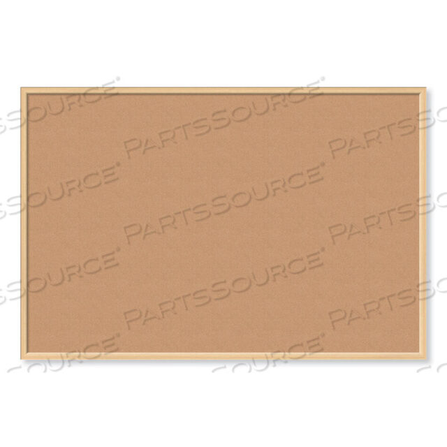 OEM#: 2872U00-01ПРОБКОВАЯ ДОСКА ДЛЯ ОБЪЯВЛЕНИЙ, 70 X 47, НАТУРАЛЬНАЯ ПОВЕРХНОСТЬ, РАМКА ИЗ БЕРЕЗЫ от U Brands
