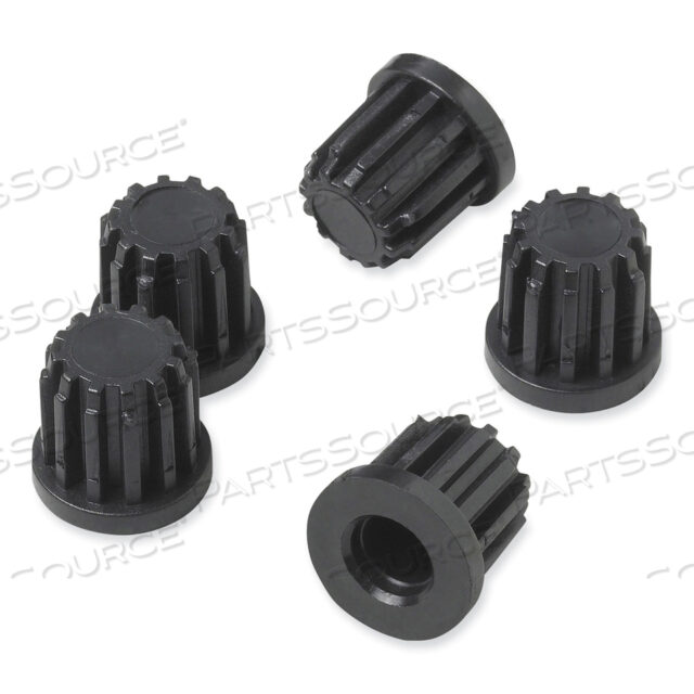 ВСТАВКИ TASK MASTER TUBULAR BASE, ЧЕРНЫЕ, 5 ШТ./КОМПЛЕКТ
