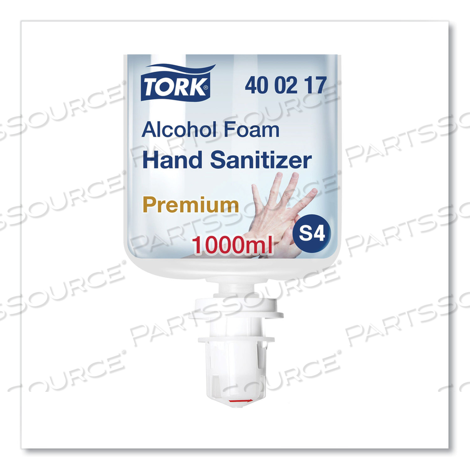 OEM#: 400217ПРЕМИУМ СПИРТОВОЕ ПЕННОЕ ДЕЗИНФИЦИРУЮЩЕЕ СРЕДСТВО ДЛЯ РУК, БУТЫЛКА 1 Л, БЕЗ АРОМАТА, 6 ШТУК В КОРОБКЕ от Tork