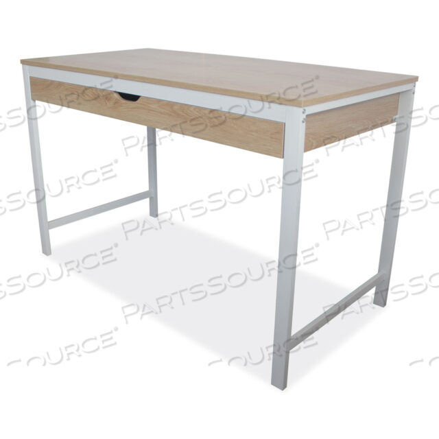 OEM#: ALEWSWD4824WBСОВРЕМЕННЫЙ ПИСЬМЕННЫЙ СТОЛ, 47,24 X 23,62 X 29,92, БЕЖЕВОЕ ДЕРЕВО/БЕЛЫЙ от Workspace by Alera
