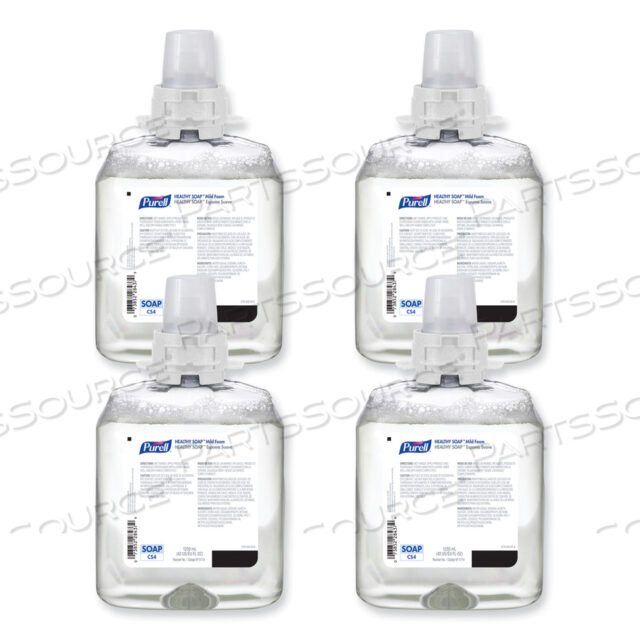 OEM#: 5174-04МЯГКОЕ ПЕННОЕ МЫЛО HEALTHY SOAP, ДЛЯ ДИСПЕНСЕРОВ CS4, БЕЗ ОТДЫХА, 1250 МЛ, 4 ШТ./КОРОБКА от Purell