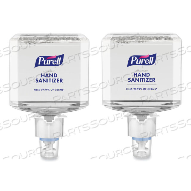 OEM#: 6453-02ADVANCED HAND SANITIZER FOAM, FOR ES6 DISPENSERS, 1,200 ML REFILL, CLEAN SCENT 2/CARTON by Purell