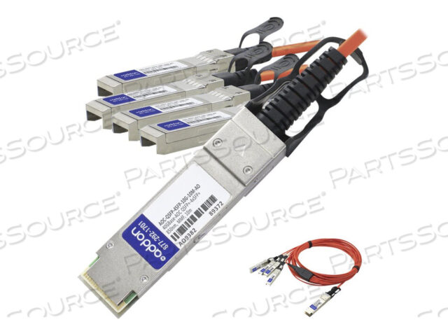 OEM#: AOC-QSFP-4SFP-10G-10M-AOADDON DELL AOC-QSFP-4SFP-10G-10M СОВМЕСТИМЫЙ TAA СОВМЕСТИМЫЙ 40GBASE-AOC QSFP+ TO 4 от ADDON
