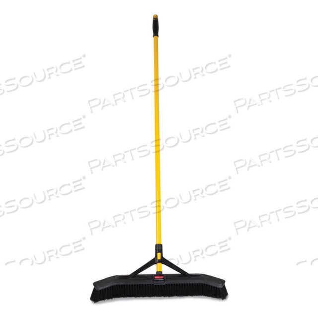 OEM#: 2186280 ЩЕТКА MAXIMIZER PUSH-TO-CENTER, 24, ПОЛИПРОПИЛЕНОВЫЕ ЩЕТИНЫ, ЖЕЛТО-ЧЕРНАЯ от Rubbermaid Medical Division