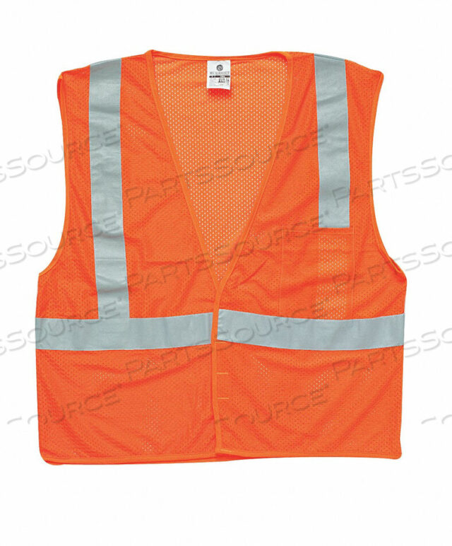 OEM#: 1084-3XЖИЛЕТ ПОВЫШЕННОЙ СВЕТОДИОДНОСТИ КЛАССА 2 3XL ОРАНЖЕВЫЙ от ML Kishigo