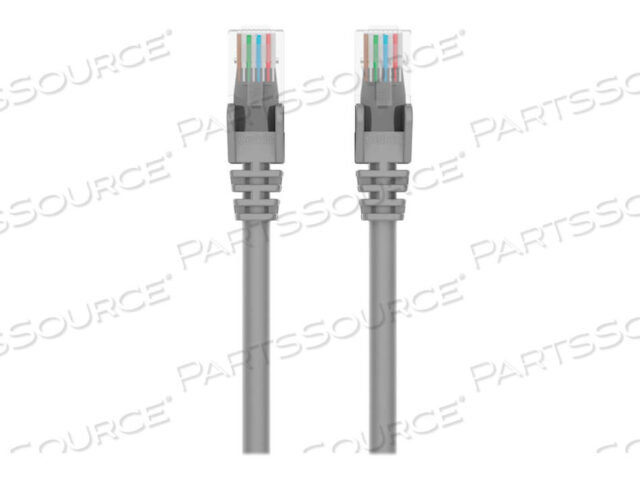 OEM#: A3L980-10-S10FT CAT6 SNAGLESS PATCH CABLE, UTP, СЕРАЯ ПВХ-ОБОЛОЧКА, 23AWG, 50 MICRON, GOLD PLA от Belkin