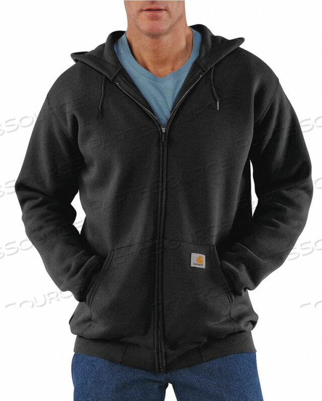 OEM#: K122-BLK 3XL TLLТОЛСТОВКА С КАПЮШОНОМ НА МОЛНИИ BLOCK TALL 3X от Carhartt