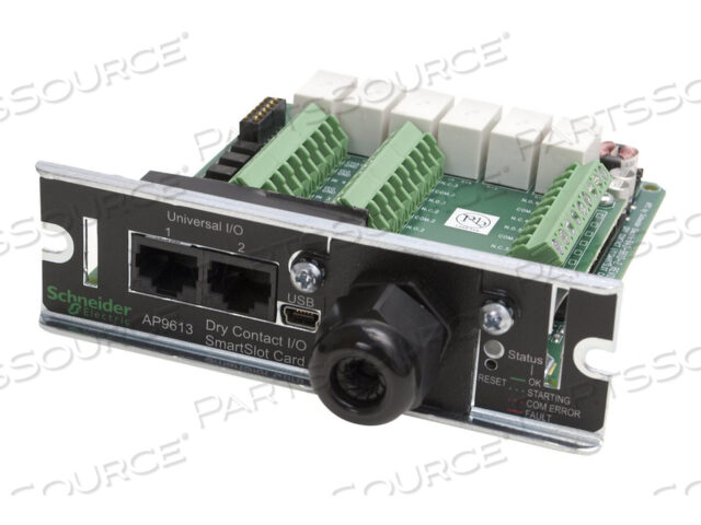 OEM#: AP9613DRY CONTACT I/O SMARTSLOT CARD by APC / American Power Conversion