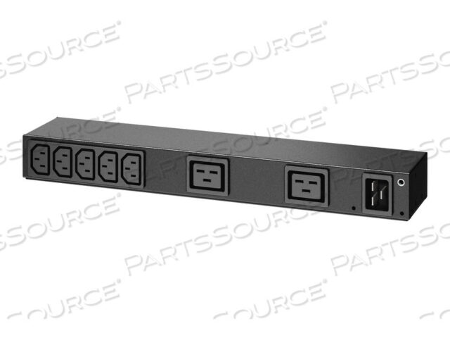 OEM#: AP6120ARACK PDU, BASIC, 0U/1U, 100-240 В/20 А, 220-240 В/16 А, (7) C13, (2) C19 от APC / American Power Conversion