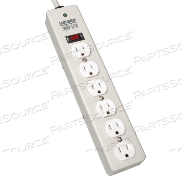 OEM#: DG206WABER СЕТЕВОЙ ФИЛЬТР 6 РОЗЕТОК 6 ШНУРОВ 1050 ДЖОУЛЕЙ - SURGE от Tripp Lite