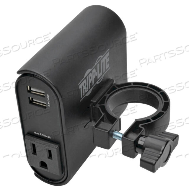 OEM#: DMACUSBAC/USB ЗАРЯДНЫЙ КЛИП ДЛЯ КРЕПЛЕНИЙ ДИСПЛЕЯ С 2 USB-ПОРТАМИ И 2 5-15R от Tripp Lite