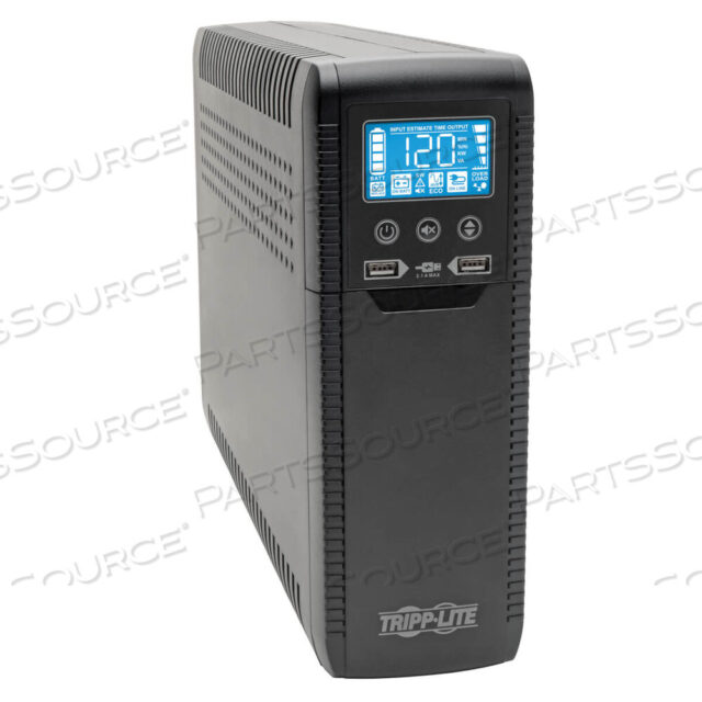 OEM#: СЕРИЯ ECO1500LCDECO НАСТОЛЬНЫЕ СИСТЕМЫ ИБП С МОНИТОРИНГОМ USB, 10 РОЗЕТОК, 1440 ВА, 316 Дж от Tripp Lite
