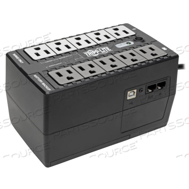 OEM#: ECO650UPSMUPS 650 ВА 325 Вт ECO GREEN BATTERY BACK UP 120 В USB MUTED ALARM от Tripp Lite
