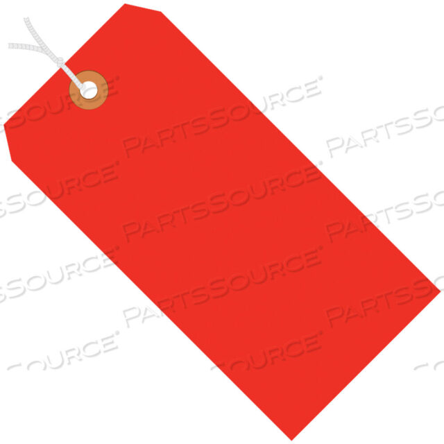 OEM#: G12052CSБИРКИ ДЛЯ ТРАНСПОРТИРОВКИ, ПРЕДВАРИТЕЛЬНО НАВЯЗАННЫЕ, 13 ШТ., 4 3/4 X 2 3/8, ФЛУОРЕСЦЕНТНО-КРАСНЫЕ, 1000 ШТ./КОРОБКА от BOX Partners (Box Acquisitions, LLC)