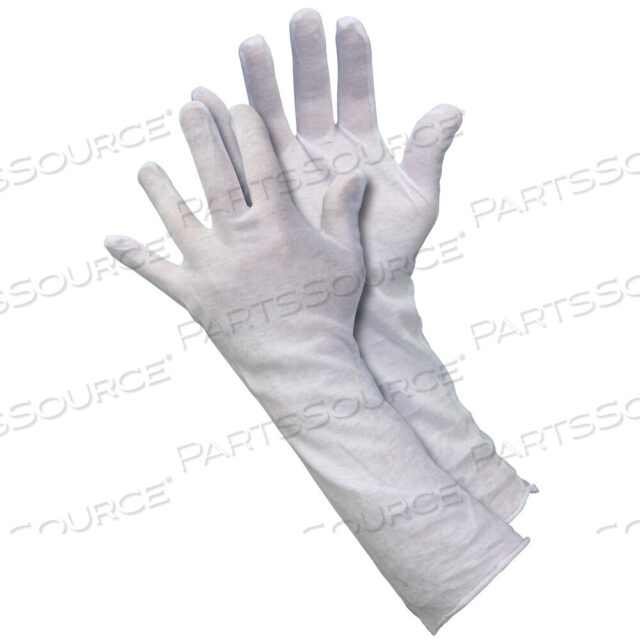 OEM#: GLV1050LCOTTON INSPECTION EXT. CUFF GLOVES, 2,5 УНЦИИ, БОЛЬШИЕ, БЕЛЫЕ, 12 ПАР/КОРОБКА от BOX Partners (Box Acquisitions, LLC)
