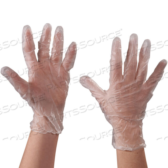 OEM#: GLV2041LVINYL GLOVES, POWDER FREE, 3 MIL, LARGE, CLEAR, 100/CASE by BOX Partners (Box Acquisitions, LLC)