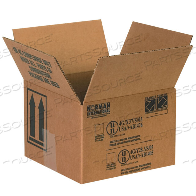 OEM#: HAZ1041КОРОБКИ ДЛЯ БАНОК С КРАСКОЙ, 1 - 1 КВАРТА, 5 1/8 X 5 1/8 X 6 3/16, КРАФТ, 25/НАБОР от BOX Partners (Box Acquisitions, LLC)