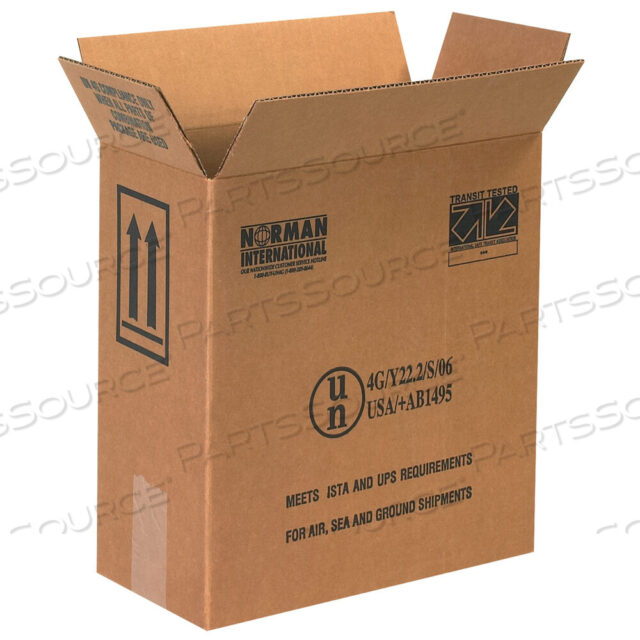 OEM#: HAZ1051 ПЛАСТИКОВЫЕ КОРОБКИ HAZ MAT JUG, 2 - 1 ГАЛЛОН, 12 X 6 X 12 3/4, КРАФТ, 20/ПАКЕТ от BOX Partners (Box Acquisitions, LLC)