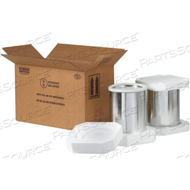 OEM#: HAZFS2GFOAM HAZ MAT SHIPPER KIT, 2 - 1 ГАЛЛОН, 17 X 8 1/2 X 9 5/16, КРАФТ, 1/КАЖДЫЙ от BOX Partners (Box Acquisitions, LLC)