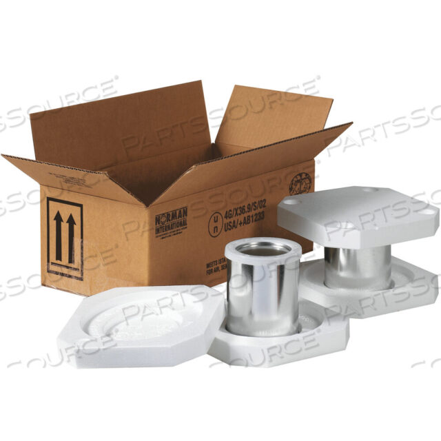 OEM#: HAZFS2QFOAM HAZ MAT SHIPPER KIT, 2 - 1 КВАРТА, 10 1/4 X 5 1/8 X 6 3/16, КРАФТ, 1/КАЖДЫЙ от BOX Partners (Box Acquisitions, LLC)