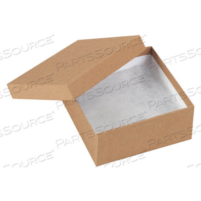 OEM#: JB3312KШКАТУЛКИ ДЛЯ ДРАГОЦЕННОСТЕЙ, 3 1/2 X 3 1/2 X 1 1/2, КРАФТ, 100 ШТ. В КОРОБКЕ от BOX Partners (Box Acquisitions, LLC)