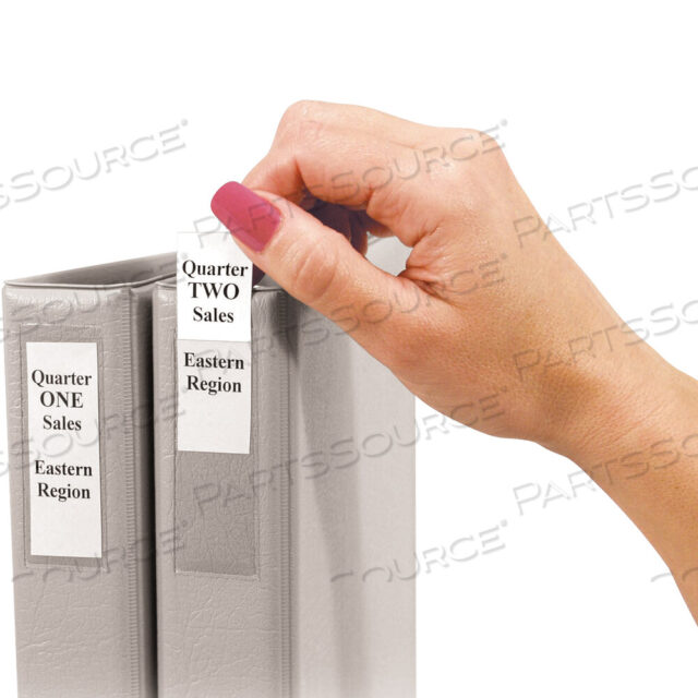 OEM#: JTH256ДЕРЖАТЕЛИ ЭТИКЕТОК BINDER, 2 1/4 X 3 1/16, ПРОЗРАЧНЫЕ, 60 ШТ./КОРОБКА от BOX Partners (Box Acquisitions, LLC)