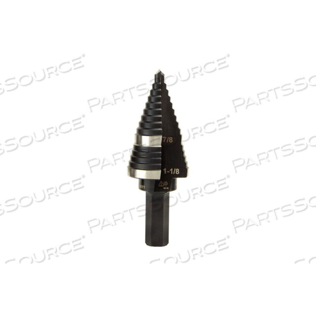 OEM#: KTSB11СТУПЕНЧАТОЕ СВЕРЛО №11 ДВУХСТОРОННЕЕ ОТ 7/8 ДО 1-1/8 ДЮЙМА от Klein Tools