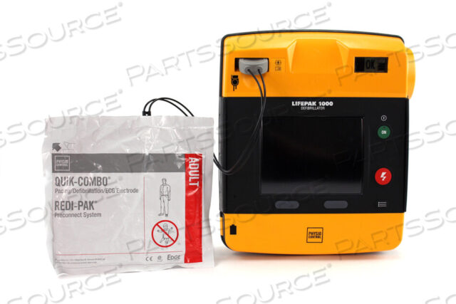 OEM#: 99425-000025ДИСПЛЕЙ ЭКГ LIFEPAK 1000 С ЧЕХЛОМ ДЛЯ ПЕРЕНОСКИ, БАТАРЕЕЙ И ЭЛЕКТРОДАМИ от Physio-Control